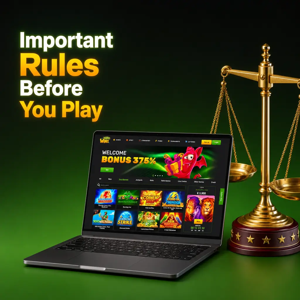 Voodoo Wins Terms and Conditions: age limit, single account rule, bonus wagering, ID verification, and currency lock policies.